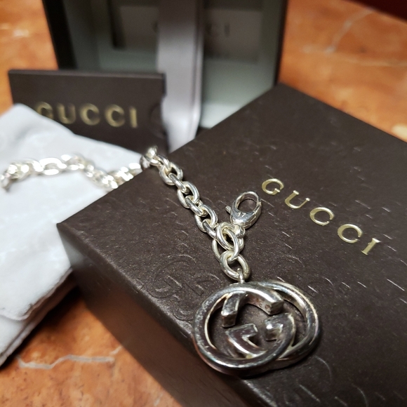 Authentic GUCCI Silver Bracelet